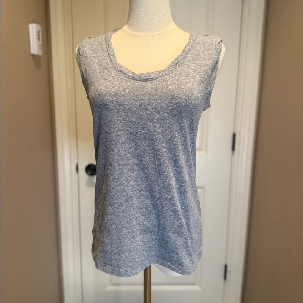 LOFT Light Gray Tank Top